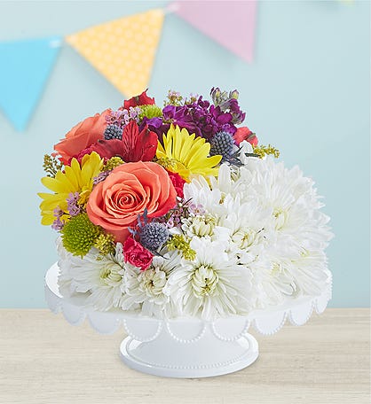 Birthday Wishes Flower Cake® Brightest Day™